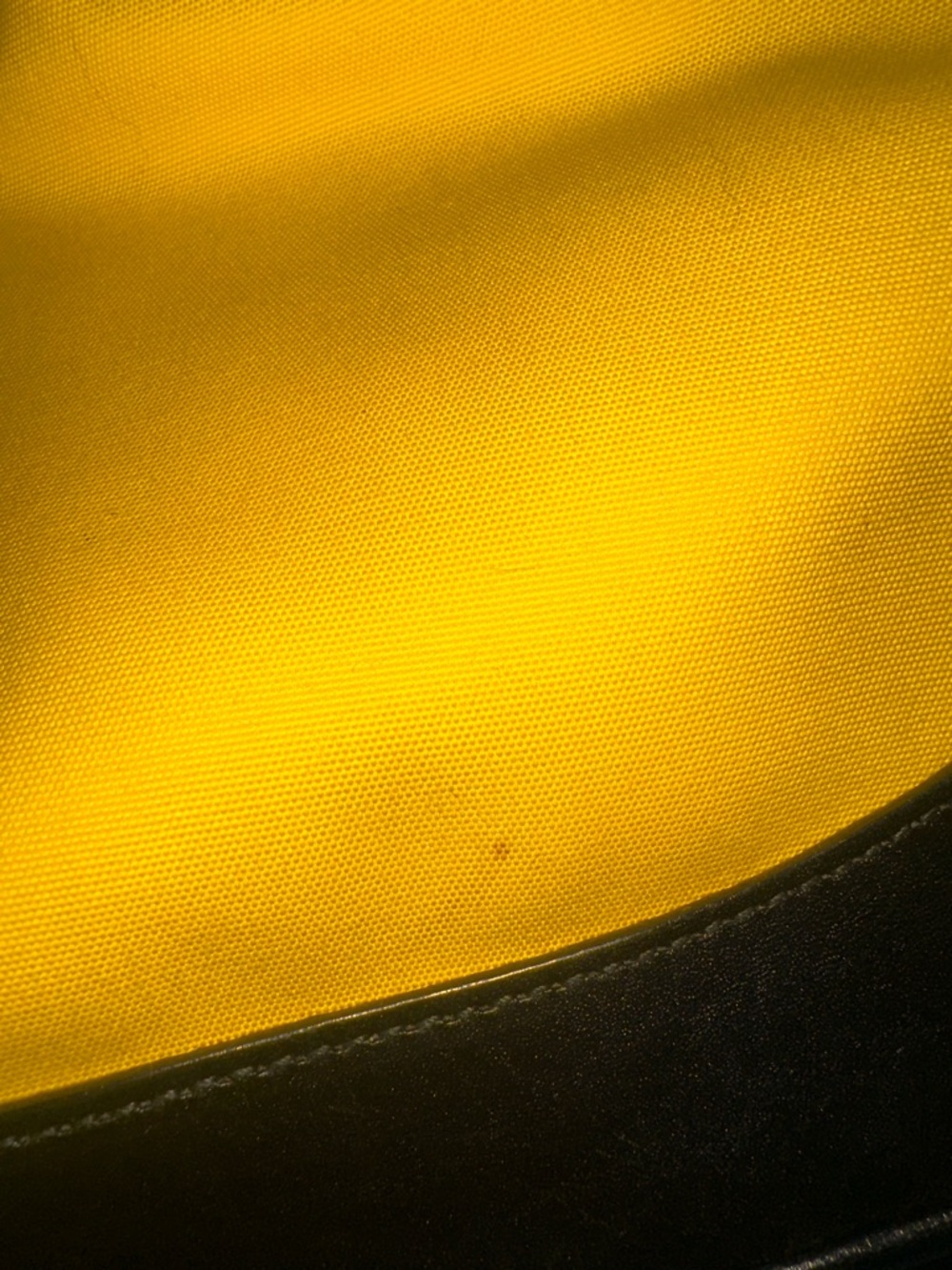 1999 / 2000 Gucci Jackie Purse in Yellow and Black - Picture 7 of 10